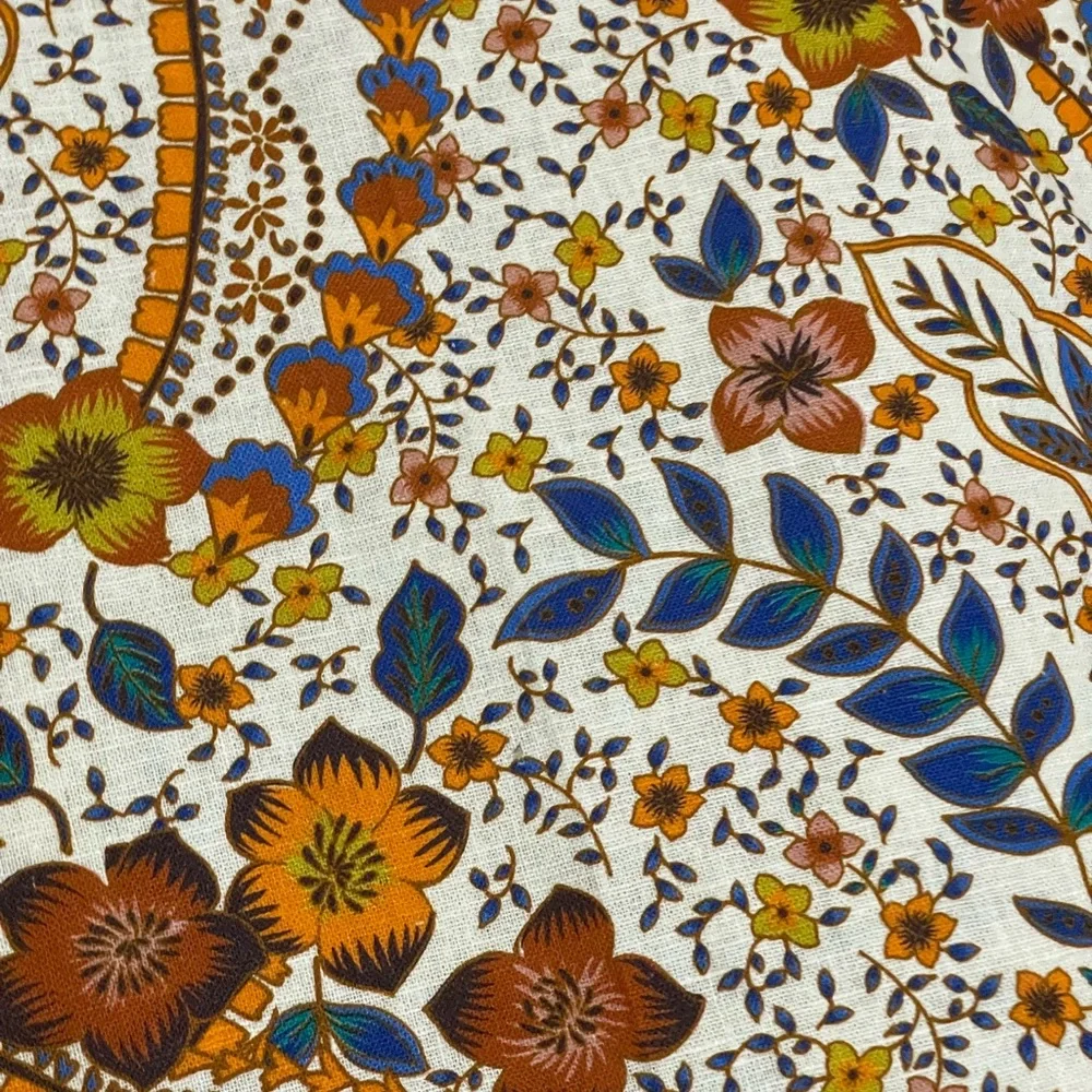 Sezane BAPTISTO Multicolor Floral Trousers Imprimé Western Boheme new with tags - Picture 8 of 10